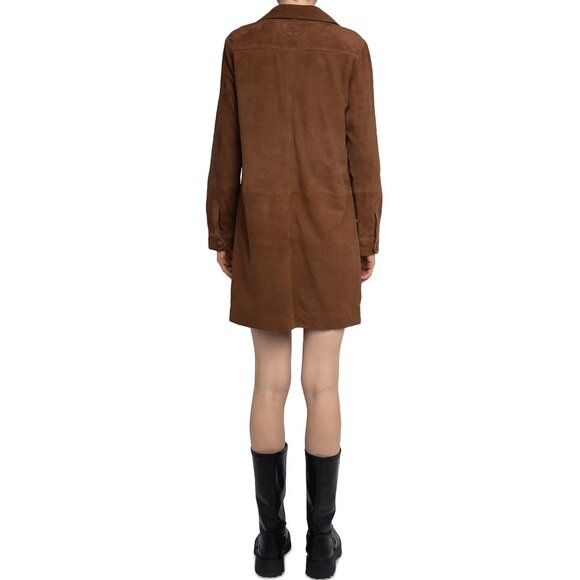 Zadig & Voltaire Remacha Suede Dress - Picture 3 of 8